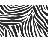 Zebra/white-black DSI <span class='shop_red small'>(smooth velvet)</span>
