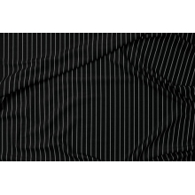Pinstripe Lycra - black-white