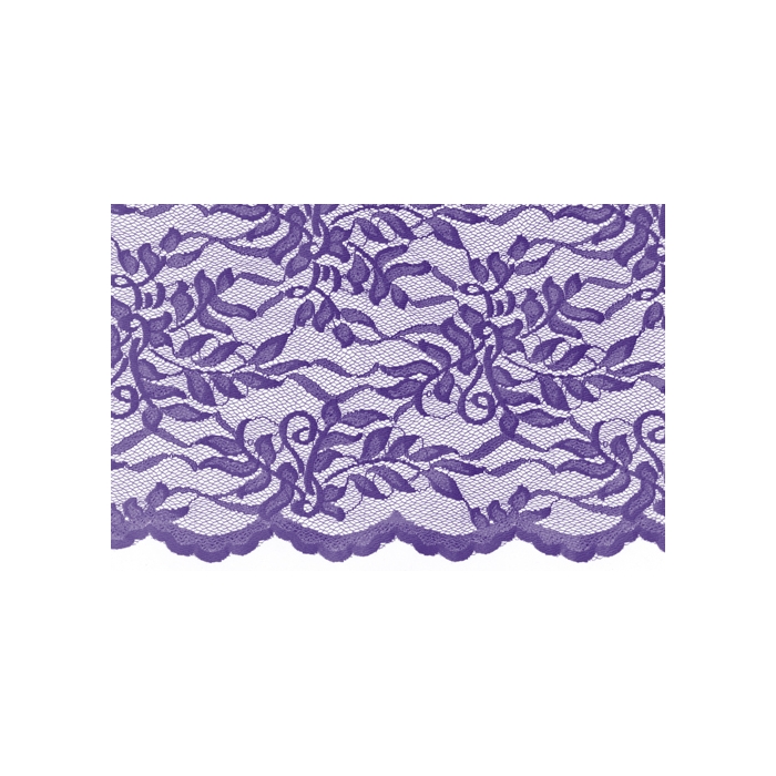 ELSA STRETCH LACE - purple