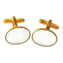 Cufflinks/ Classic - mother of pearl