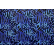 Savannah Lycra - mesh, ocean blue