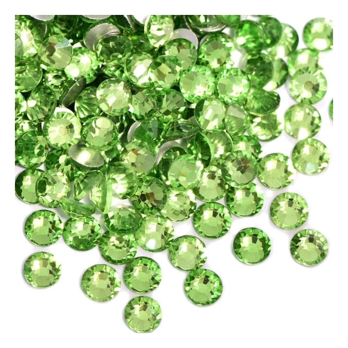 light peridot Flat Back No HF