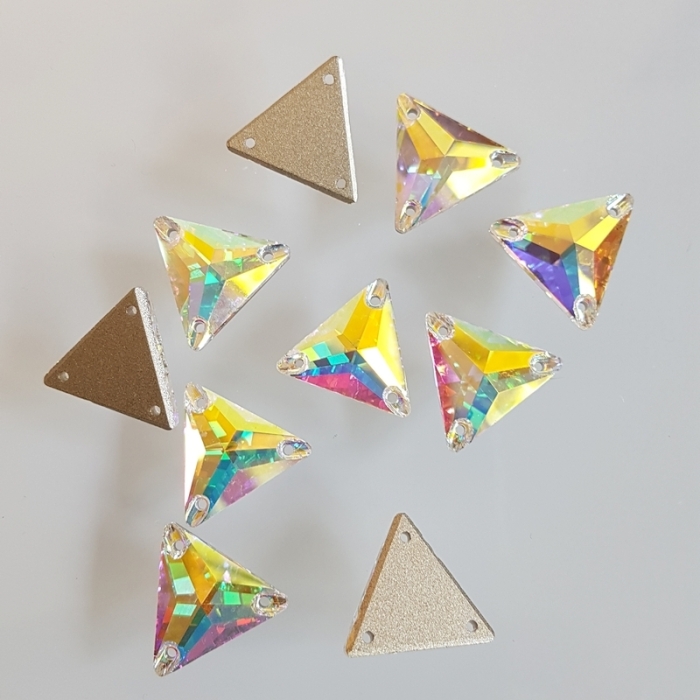 Triangle crystal ab