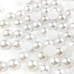 Half pearls white
