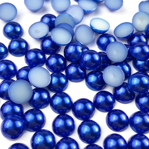 Half pearls sapphire