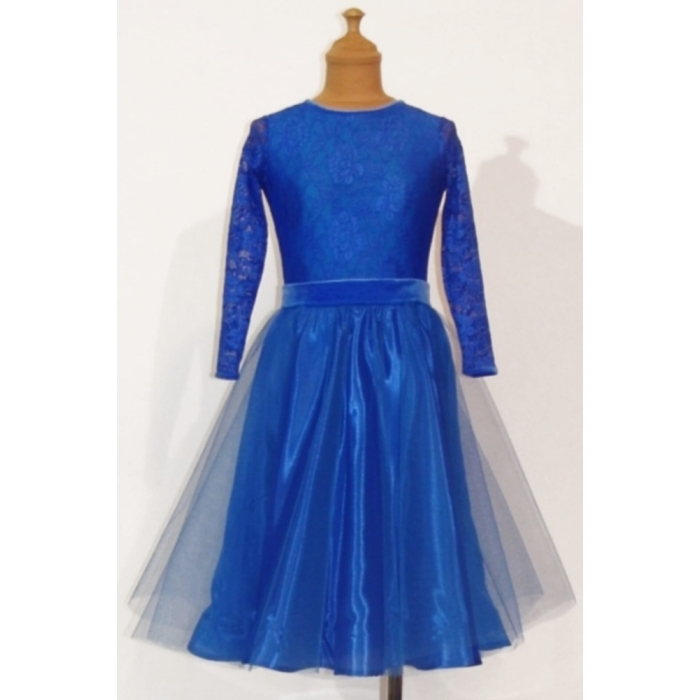 Juvenile Dress MAJA ocean blue