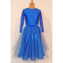 Juvenile Dress MAJA ocean blue