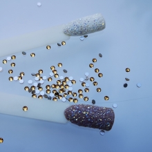 Crystal for nails light colorado topaz