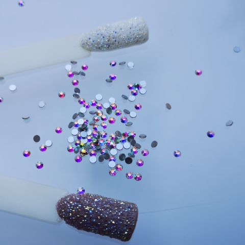 20g/ jar Micro Beads Caviar AB Pixie Crystals 3D Nail Art Gems Tiny  Rhinestones | eBay