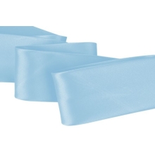 SATIN BIAS BINDING 50MM - malibu