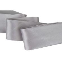 SATIN BIAS BINDING 50MM - white