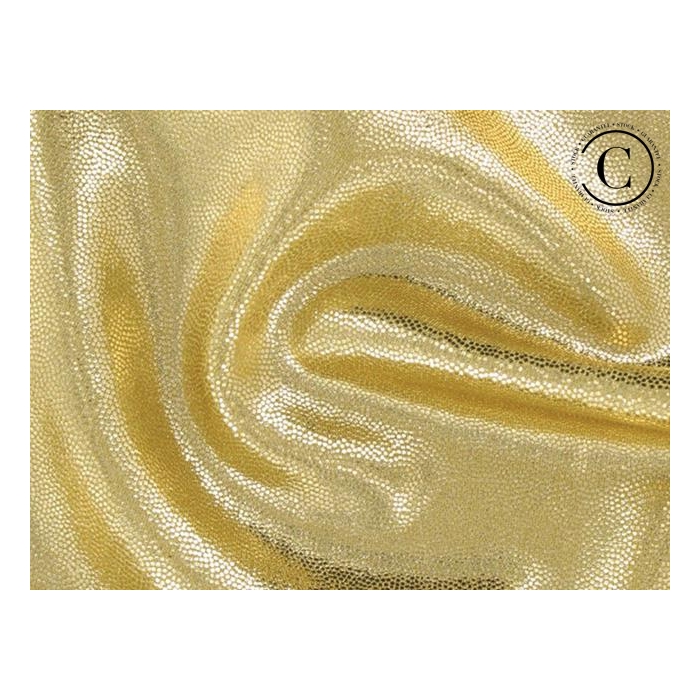 METALLIC DOT LYCRA gold on gold