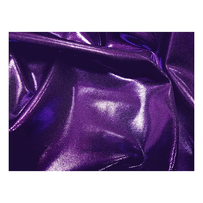 METALLIC DOT LYCRA purple on purple