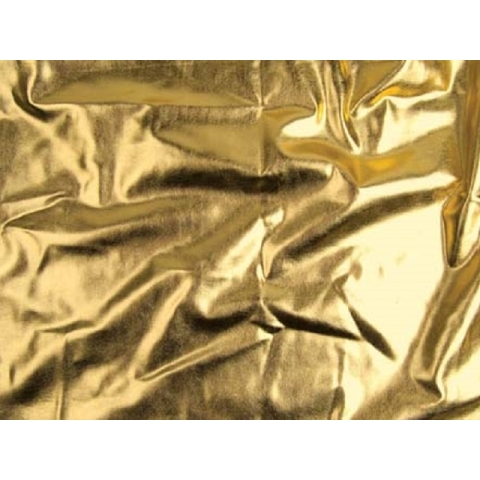 METALLIC FOILED LYCRA gold