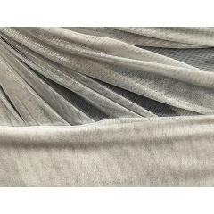 METALLIC MESH silver-black