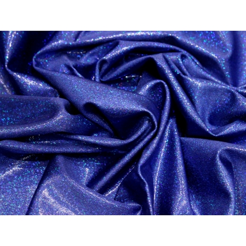 LYCRA HOLOGRAM blue on blue