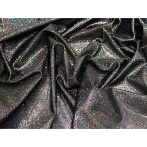 LYCRA HOLOGRAM black on black
