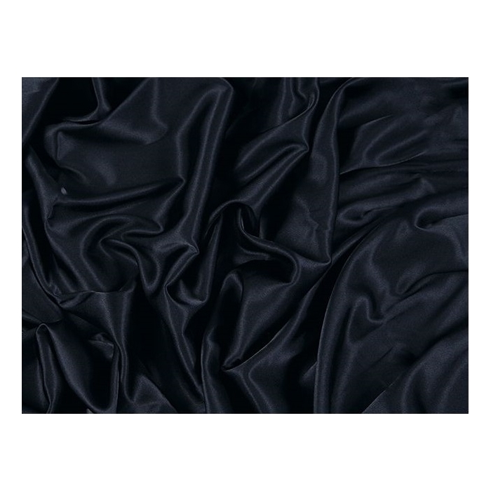 STRETCH SATIN CHR black