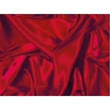 STRETCH SATIN CHR red