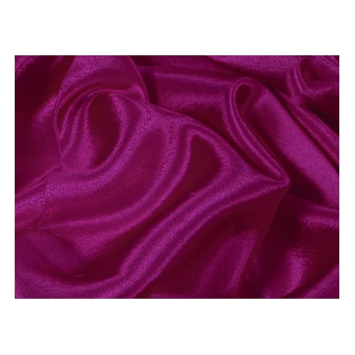 SATIN CHIFFON CHR fuchsia pink