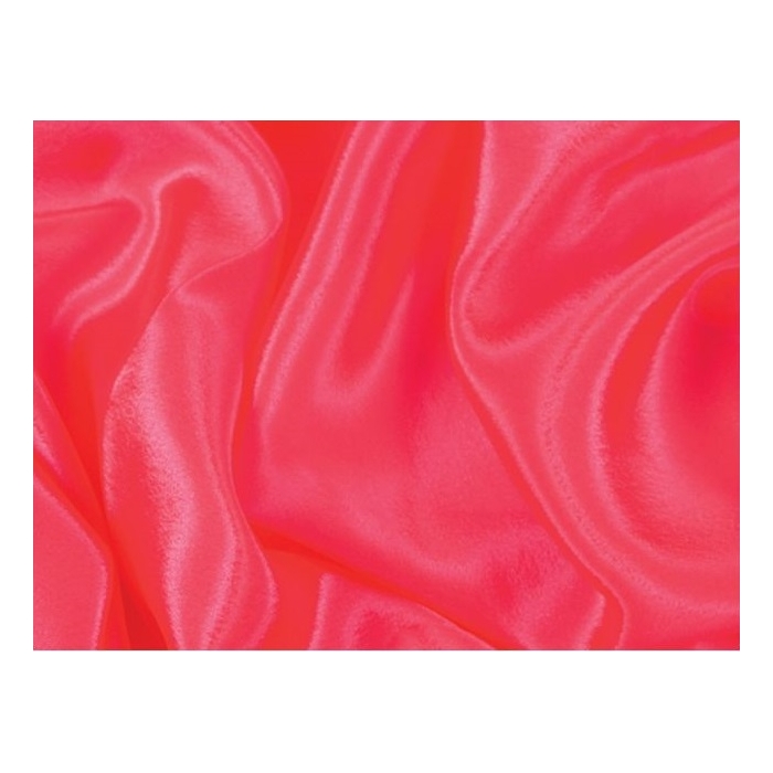 SATIN CHIFFON CHR salmon