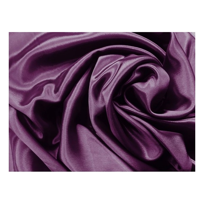 SATIN CHIFFON CHR plum