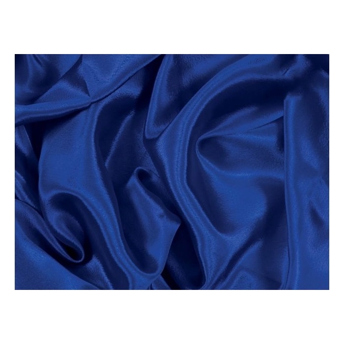 SATIN CHIFFON CHR cobalt