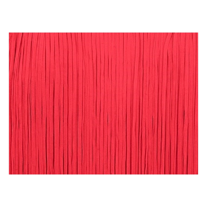 FRINGE FLAT ELASTICATED DSI scarlet