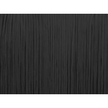 FRINGE FLAT ELASTICATED DSI black