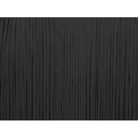 FRINGE FLAT ELASTICATED DSI black