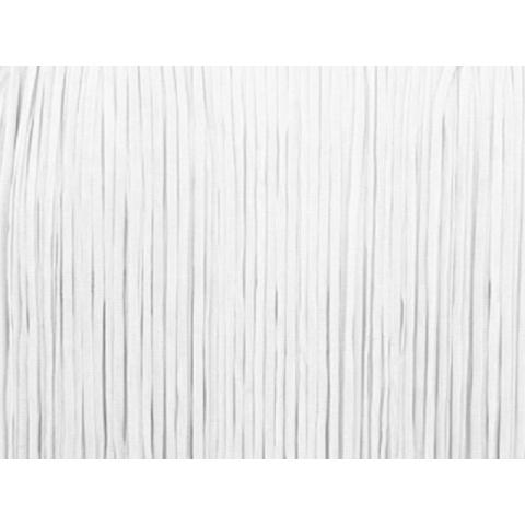 FRINGE FLAT ELASTICATED DSI white