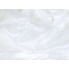 ORGANZA CHR white