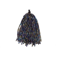 BUGLE BEADS jet AB