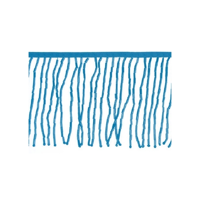 BEAD FRINGE turkus