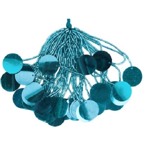 BEADS WITH ROUND SEQUINS