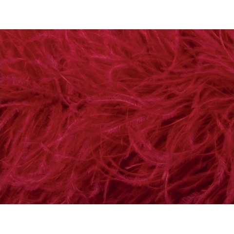 Feather Boa CHRISANNE red