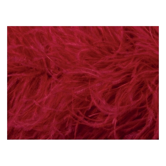 Feather Boa CHRISANNE red
