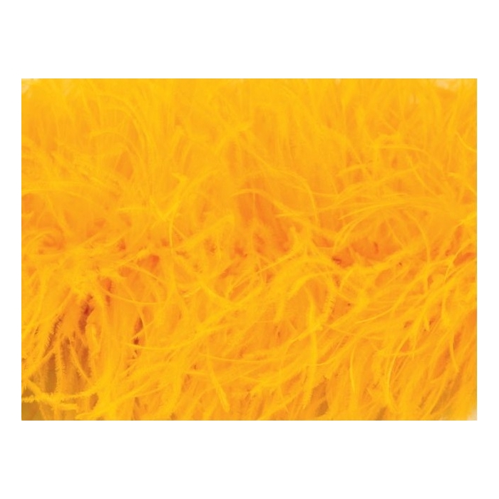 Feather Boa CHRISANNE saffron