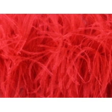 OSTRICH 4PLY BOA scarlet