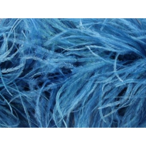 Feather Boa ocean blue