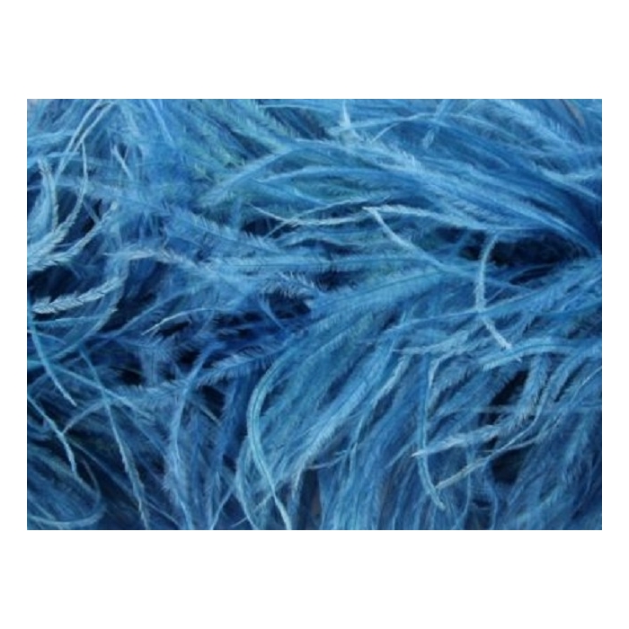 Feather Boa ocean blue