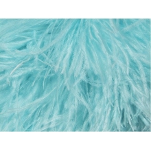 Feather Boa pale turkus