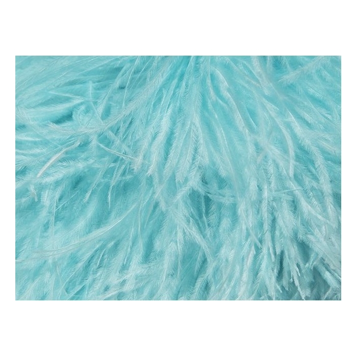 Feather Boa pale turkus