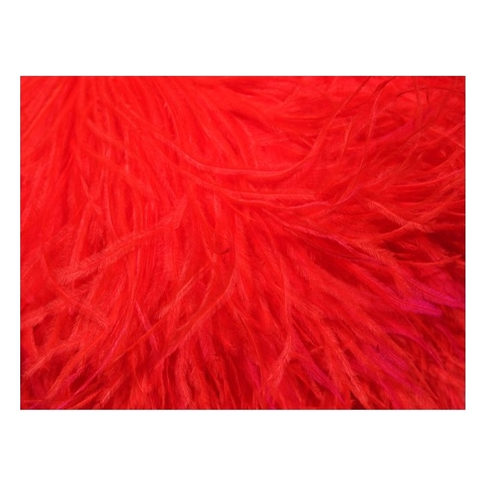 Feather Boa CHRISANNE fluorescent red