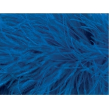 Feather Fringes CHR electric blue