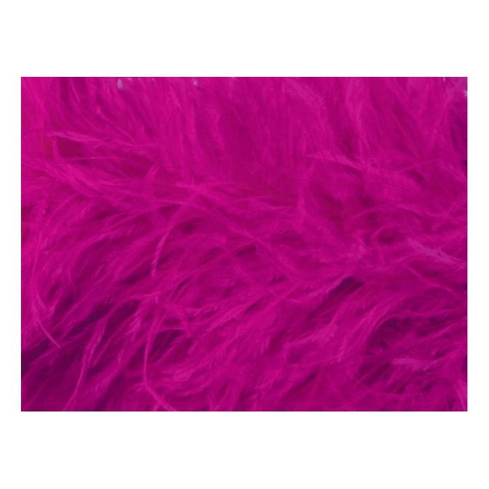 Feather Fringes CHR electric pink
