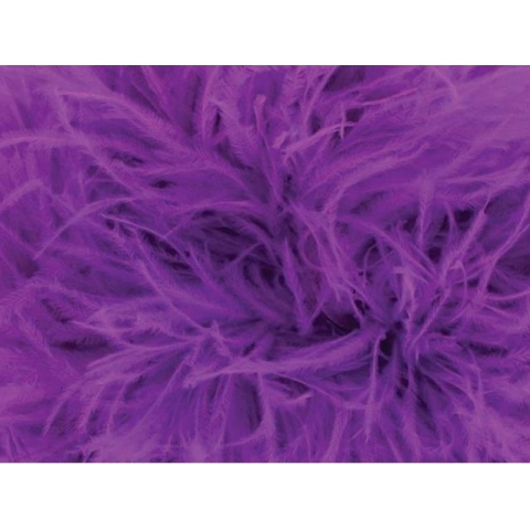 Feather Fringes CHR hot magenta