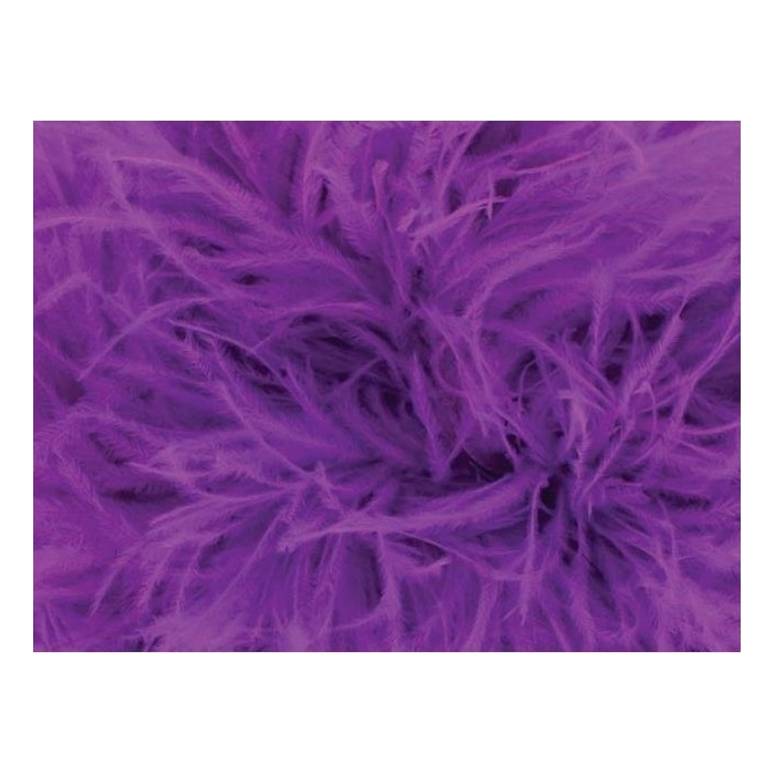 Feather Fringes CHR hot magenta