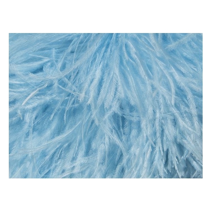Feather Fringes CHR ice blue