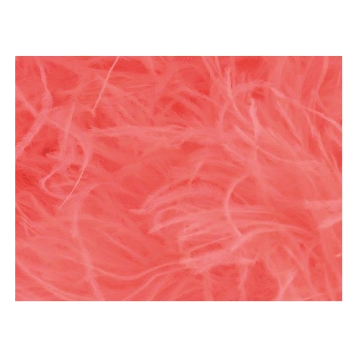Feather Fringes CHR salmon